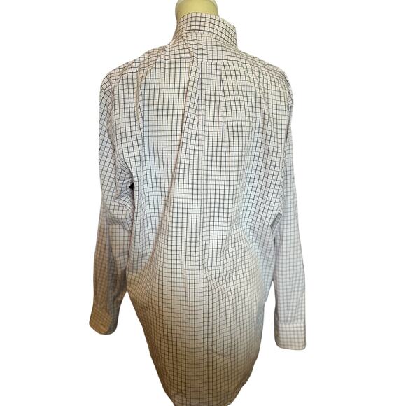 Chaps Wrinkle Free Stretch Collar Regular Fit Dress Shirt, Size 16 32/33 - Picture 4 of 8